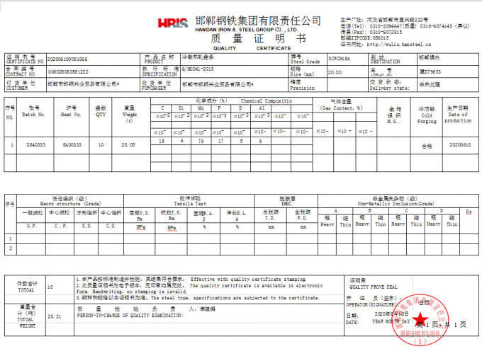 BS-en ISO13918 ML18AL M10 zu den seismischen Ankern des Keil-M25 2